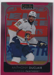 2021-22 UD O-Pee-Chee Platinum - Anthony Duclair - Matte Pink