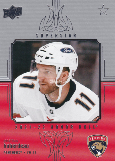 2021-22 UD Series 1 - Jonathan Huberdeau - Honor Roll