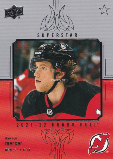 2021-22 UD Series 2 - Dawson Mercer - Honor Roll