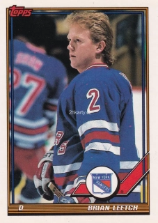 1991-92 Topps - Brian Leetch