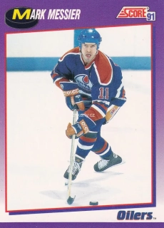 1991-92 Score - Mark Messier (English)
