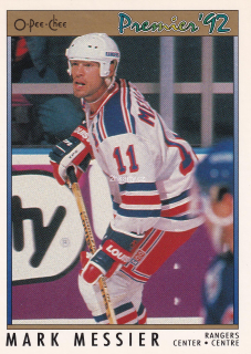 1991-92 O-Pee-Chee Premier - Mark Messier