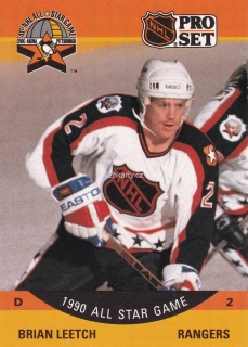 1990-91 Pro Set - Brian Leetch - All Star Game