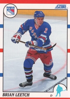 1990-91 Score - Brian Leetch (English)