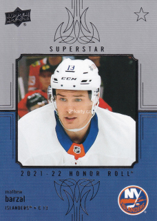 2021-22 UD Series 2 - Mathew Barzal - Honor Roll