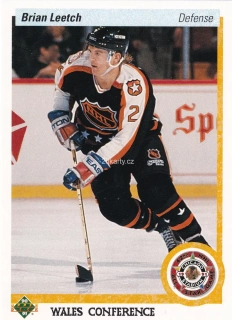 1990-91 UD Series - Brian Leetch - All-Star