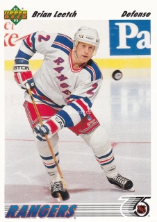 1991-92 UD Series - Brian Leetch