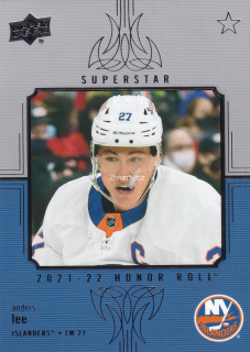2021-22 UD Series 2 - Anders Lee - Honor Roll