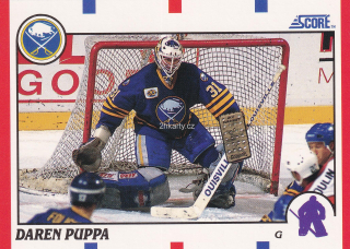 1990-91 Score - Daren Puppa (English)