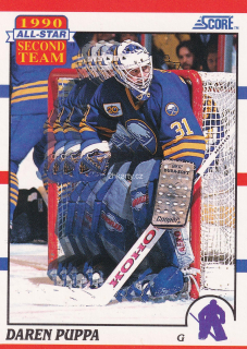 1990-91 Score - Daren Puppa - All-Star (English)
