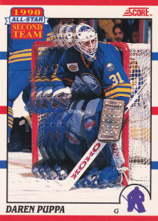1990-91 Score - Daren Puppa - All-Star (French)