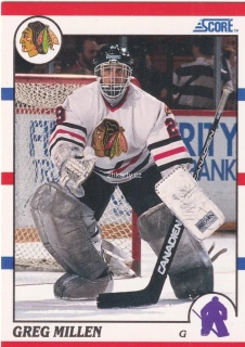 1990-91 Score - Greg Millen (English)