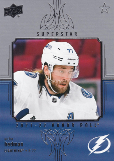 2021-22 UD Series 1 - Victor Hedman - Honor Roll