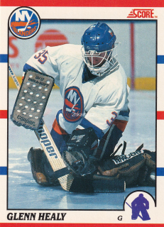 1990-91 Score - Glenn Healy (French)