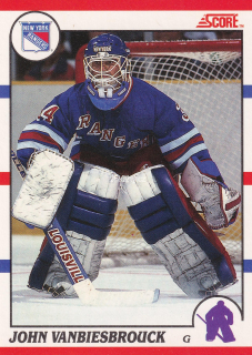 1990-91 Score - John Vanbiesbrouck (French)