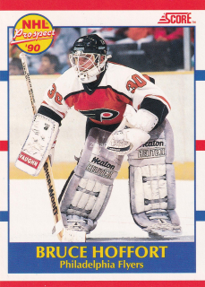 1990-91 Score - Bruce Hoffort - NHL Prospect (French)