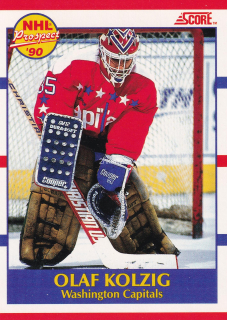 1990-91 Score - Olaf Kolzig - NHL Prospect (French)