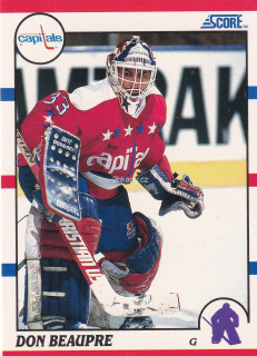 1990-91 Score - Don Beaupre (English)