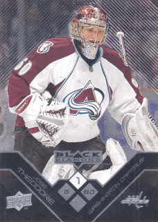 2008-09 UD Black Diamond - Jose Theodore #82