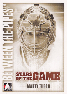 2007-08 ITG Between the Pipes - Marty Turco - Stars Of The Game