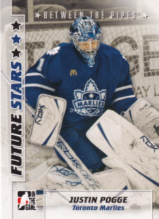 2007-08 ITG Between the Pipes - Justin Pogge - Future Stars