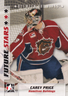 2007-08 ITG Between the Pipes - Carey Price - Future Stars