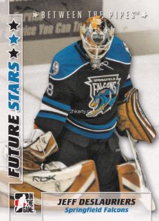 2007-08 ITG Between the Pipes - Jeff Deslauriers - Future Stars