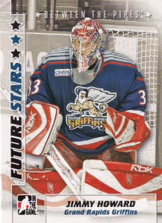 2007-08 ITG Between the Pipes - Jimmy Howard - Future Stars