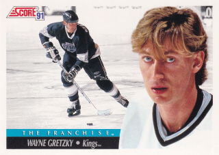 1991-92 Score - Wayne Gretzky - The Franchise