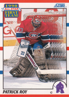 1990-91 Score - Patrick Roy - All-Star