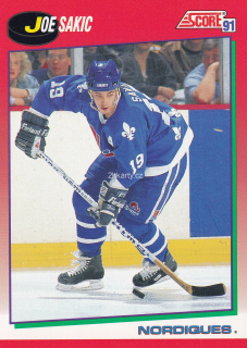 1991-92 Score - Joe Sakic (English)