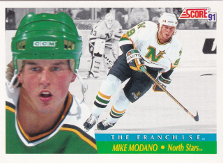 1991-92 Score - Mike Modano - The Franchise