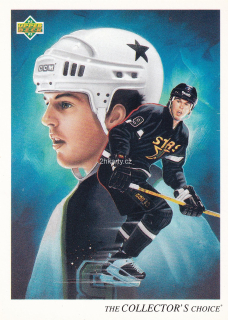 1992-93 UD Series - Mike Modano - Minnesota North Stars Checklist