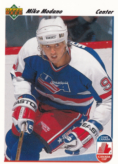 1991-92 UD Series - Mike Modano - Canada Cup