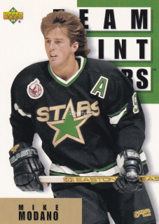 1993-94 UD Series - Mike Modano - Team Point Leaders
