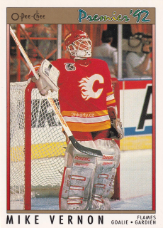 1991-92 O-Pee-Chee Premier - Mike Vernon