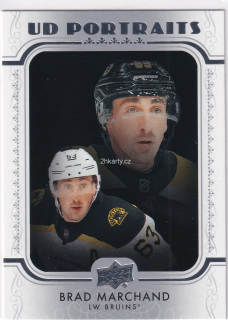 2019-20 UD Series 1 - Brad Marchand - UD Portraits