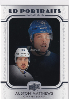 2019-20 UD Series 1 - Auston Matthews - UD Portraits