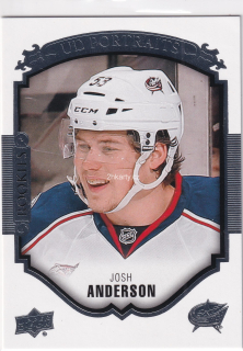 2015-16 UD Series 2 - Josh Anderson - UD Portraits Rookies