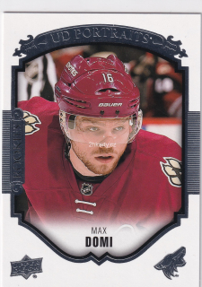 2015-16 UD Series 2 - Max Domi - UD Portraits Rookies