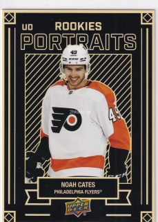 2022-23 UD Series 1 - Noah Cates - UD Portraits Rookies