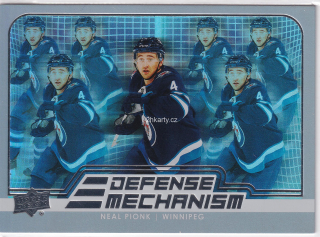 2022-23 UD Series 1 - Neal Pionk - Defense Mechanism