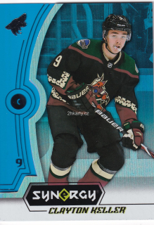 2018-19 UD Synergy - Clayton Keller - Blue