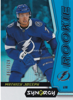 2018-19 UD Synergy - Mathieu Joseph - Rookie Blue /799