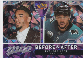 2021-22 UD MVP - Evander Kane - Before & After