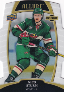 2019-20 UD Allure - Nico Sturm - White Rainbow