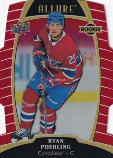 2019-20 UD Allure - Ryan Poehling - Red Rainbow