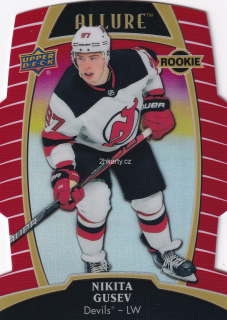 2019-20 UD Allure - Nikita Gusev - Red Rainbow