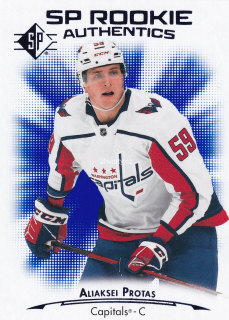 2021-22 UD SP - Aliaksei Protas - SP Rookie Authentics