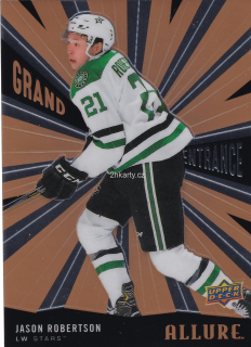 2020-21 UD Allure - Jason Robertson - Grand Entrance